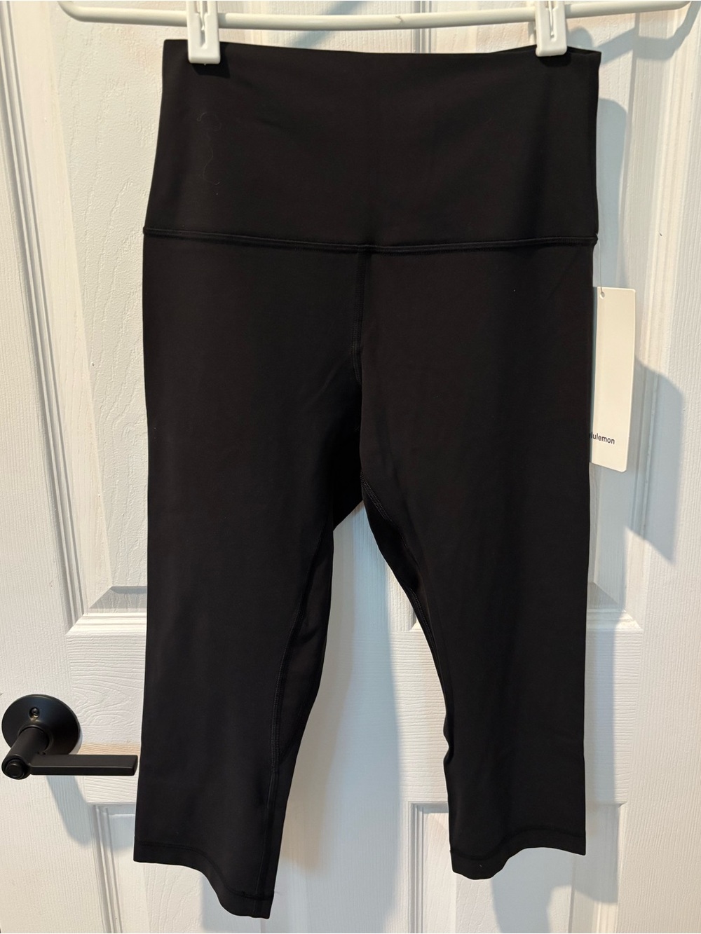 NWT Lululemon Align High Rise Crop 17" Legging Tight Black Size 6 - Picture 5 of 8